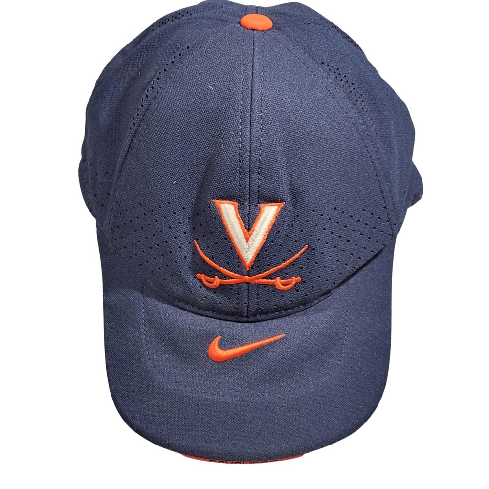 Virginia Cavaliers Hat Cap Strap Back Mens One Size NCAA‎ Dri-FIT Legacy91 Nike